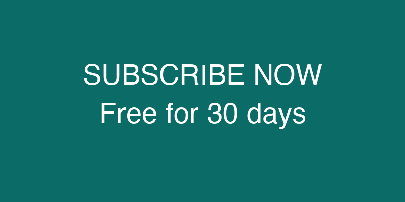 Link to the blog (/blog/): SUBSCRIBE NOW Free for 30 days