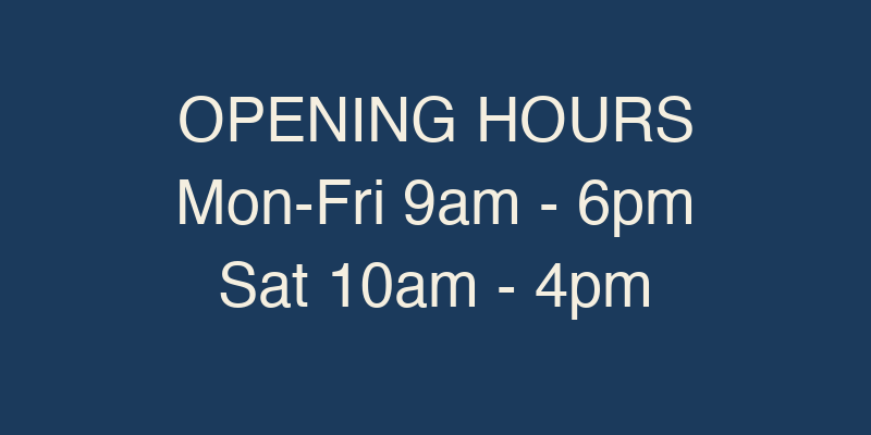 Butterbrook Bakery opening hours: OPENING HOURS Mon-Fri 9am - 6pm Sat 10am - 4pm